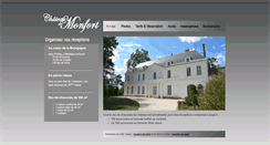 Desktop Screenshot of chateaudemonfort.com